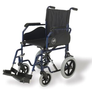 Breezy 90 com rodas de passeio - Cadeira de Rodas Azul