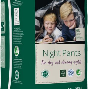 Bambo Dreamy Night Pants Boy 4-7 anos 15-35kg - 10 unidades